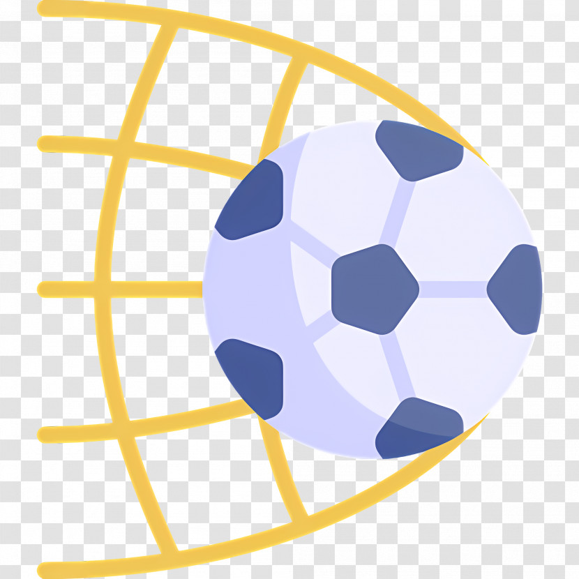Football Goal - Soccer Ball In Goal Net Transparent PNG