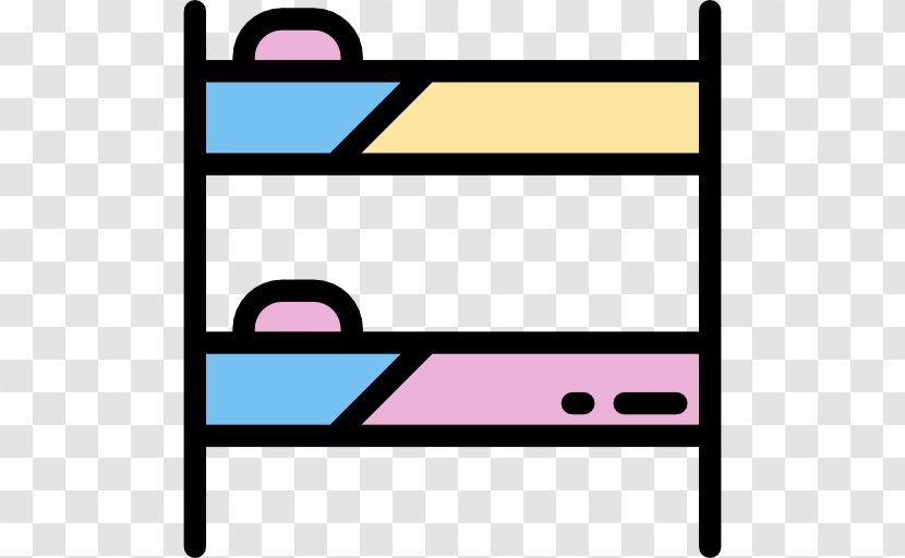 Bunk Bed Furniture Icon - Bedding Transparent PNG