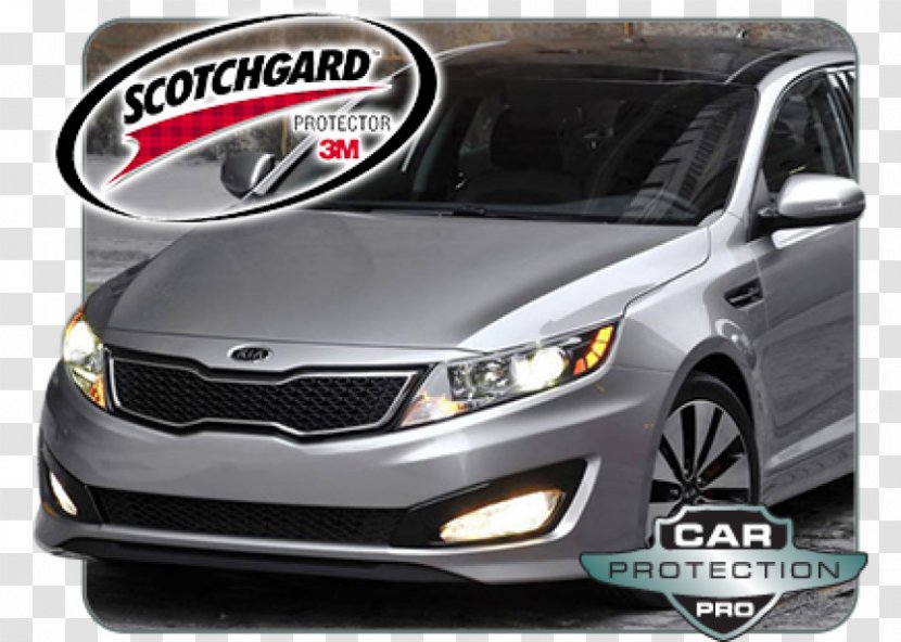 Kia Motors Hyundai Car 2013 Optima - Sedan - Paint Protection Transparent PNG