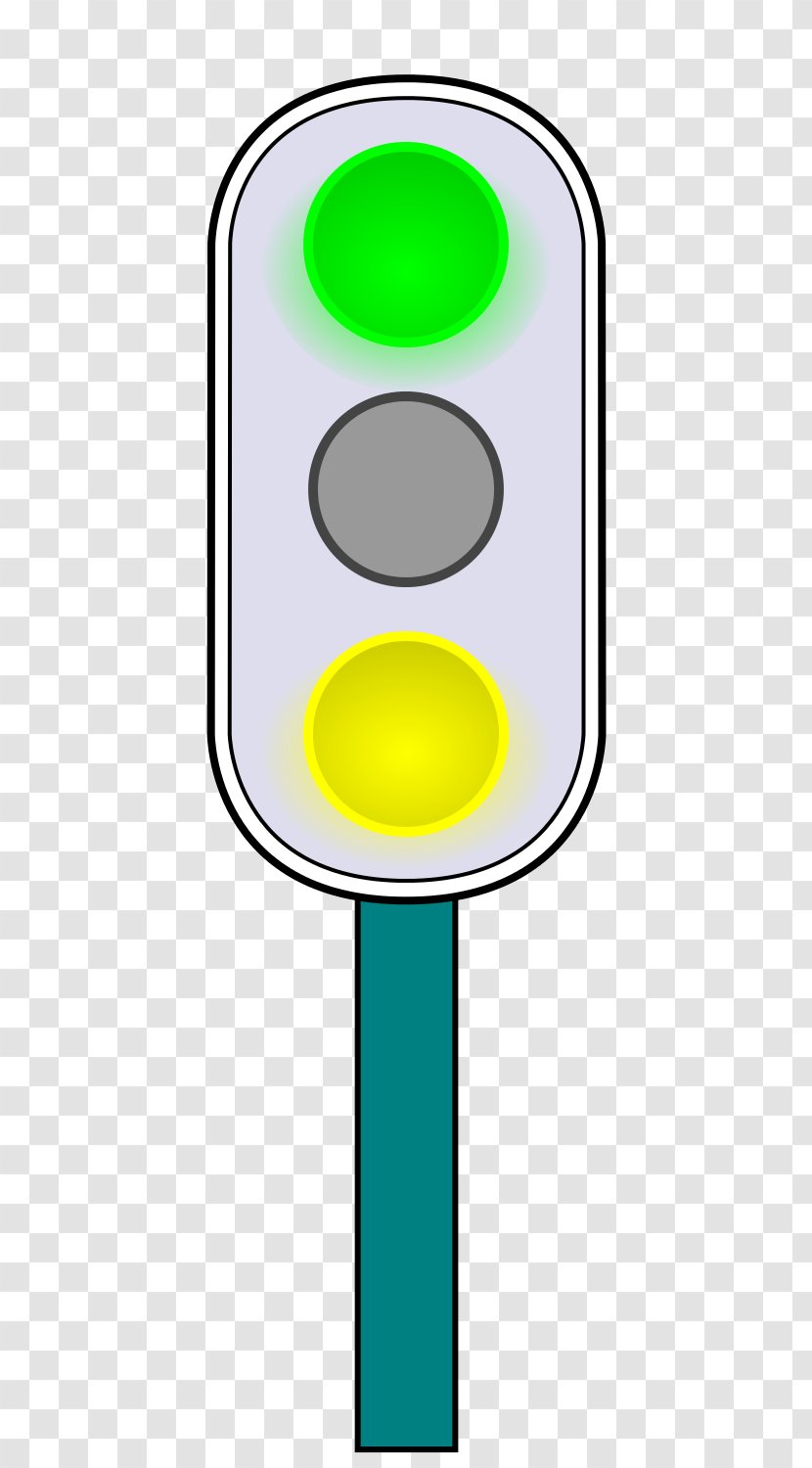Traffic Light Senyal Drawing - Railway Signal - Edit And Release Transparent PNG