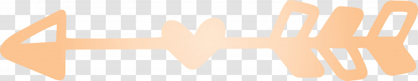 Simple Arrow Heart Arrow Transparent PNG