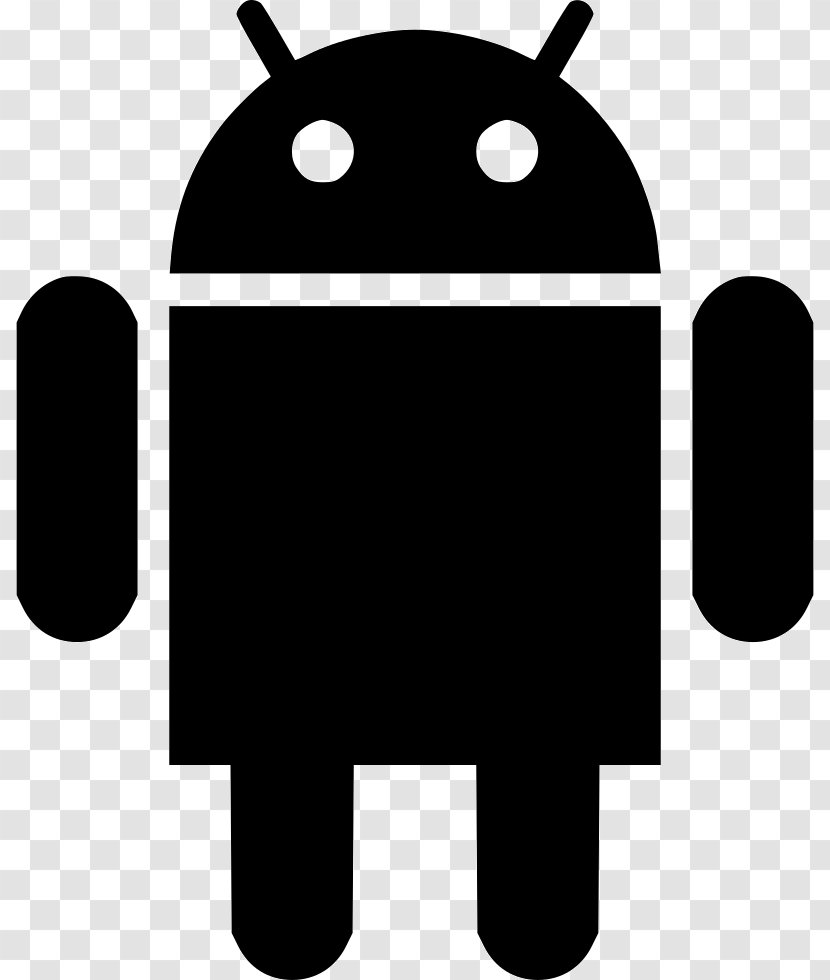 Android Operating Systems - Black And White Transparent PNG