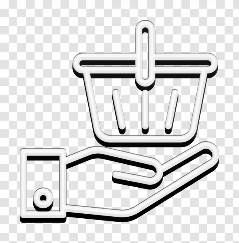 Buy Icon Ecommerce Icon Shopping Basket Icon Transparent PNG