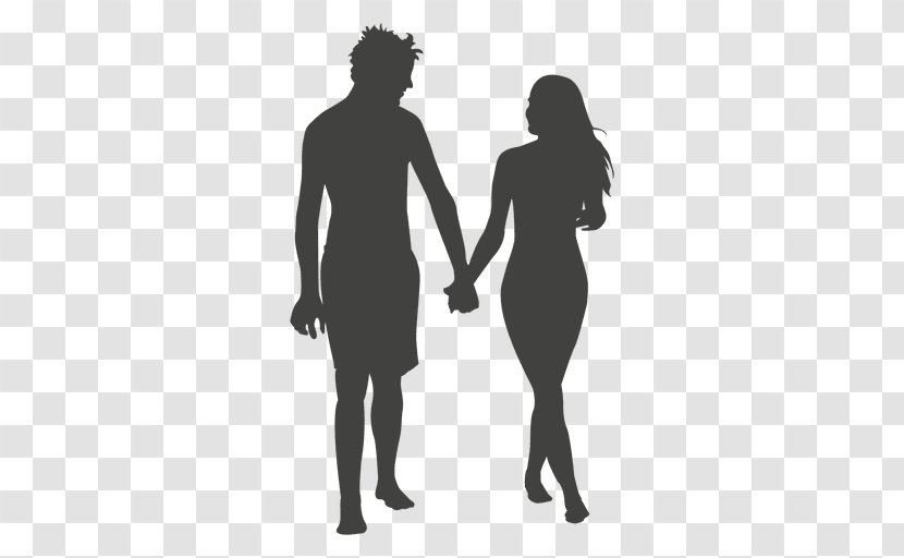 Silhouette Couple - Tree - Young Transparent PNG