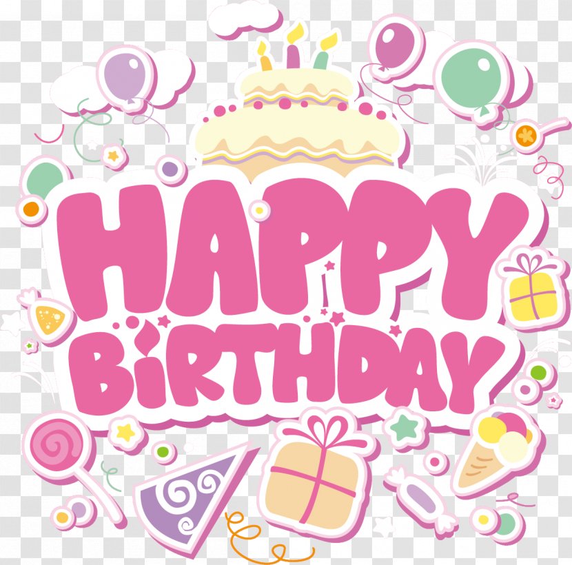 Birthday Cake Greeting & Note Cards Happy To You Card - Area - Happybirthday/ Transparent PNG