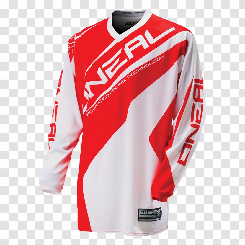 T-shirt Cycling Jersey Red - Long Sleeved T Shirt Transparent PNG