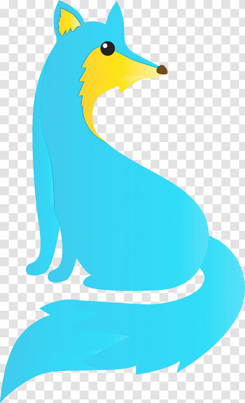 Animal Figure Aqua Beak Bird Transparent PNG