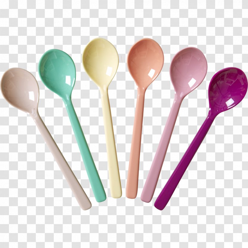 Wooden Spoon Ice Cream Melamine Teaspoon - Plastic Transparent PNG