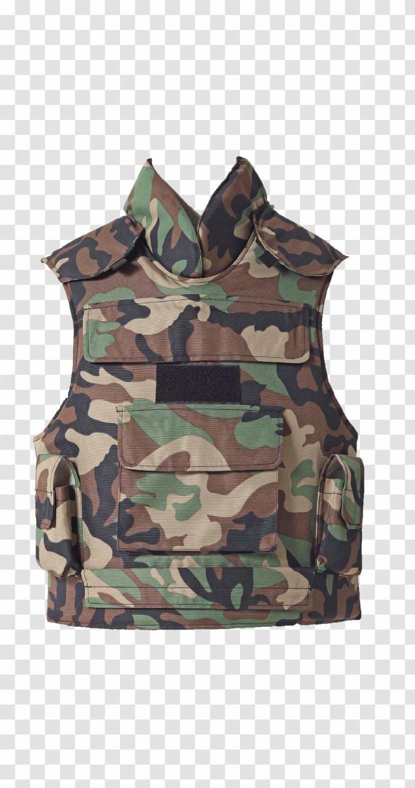 Military Camouflage Bullet Proof Vests Gilets Waistcoat - Sleeve - Soldier Transparent PNG