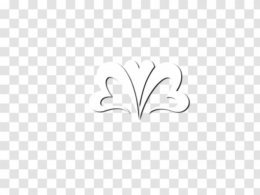 Monochrome Photography Logo White Petal - Royalty Transparent PNG
