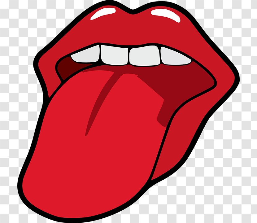 Tongue Mouth Clip Art - Taste Transparent PNG