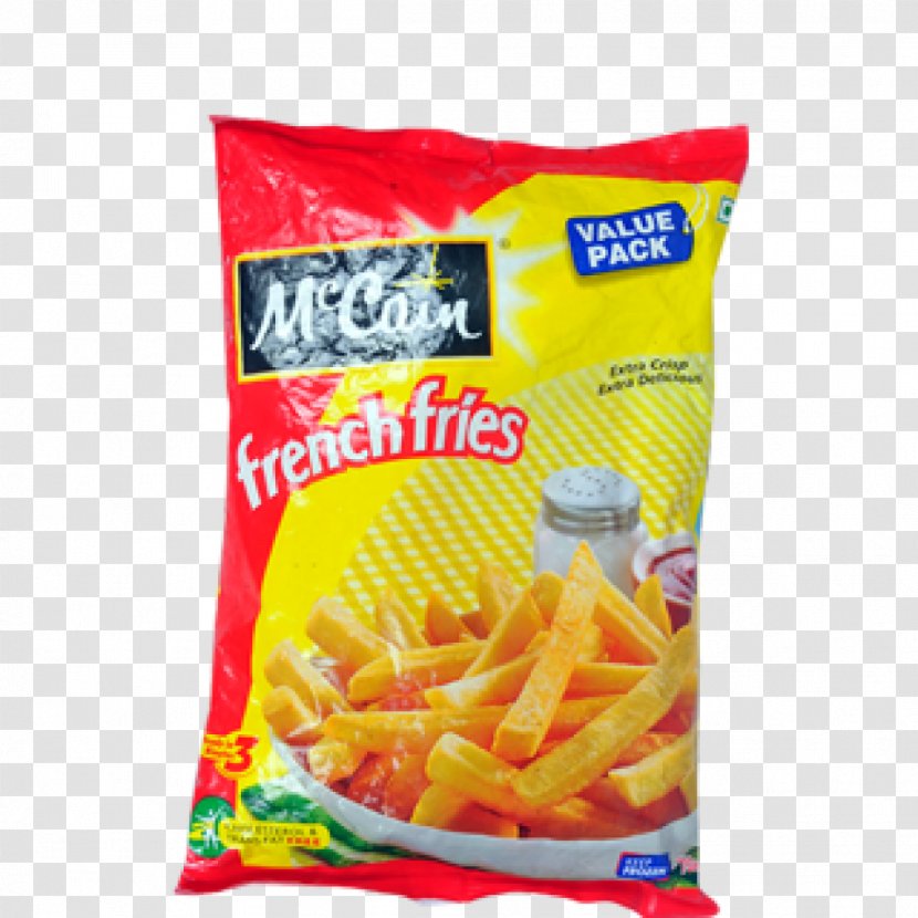 French Fries Junk Food Potato Chip McCain Foods Transparent PNG