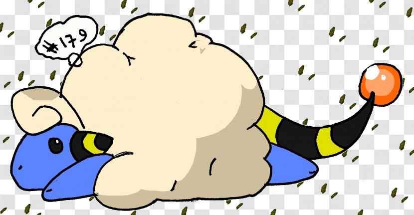 Mareep Pokémon Canidae Clip Art - Nose - Pokemon Transparent PNG