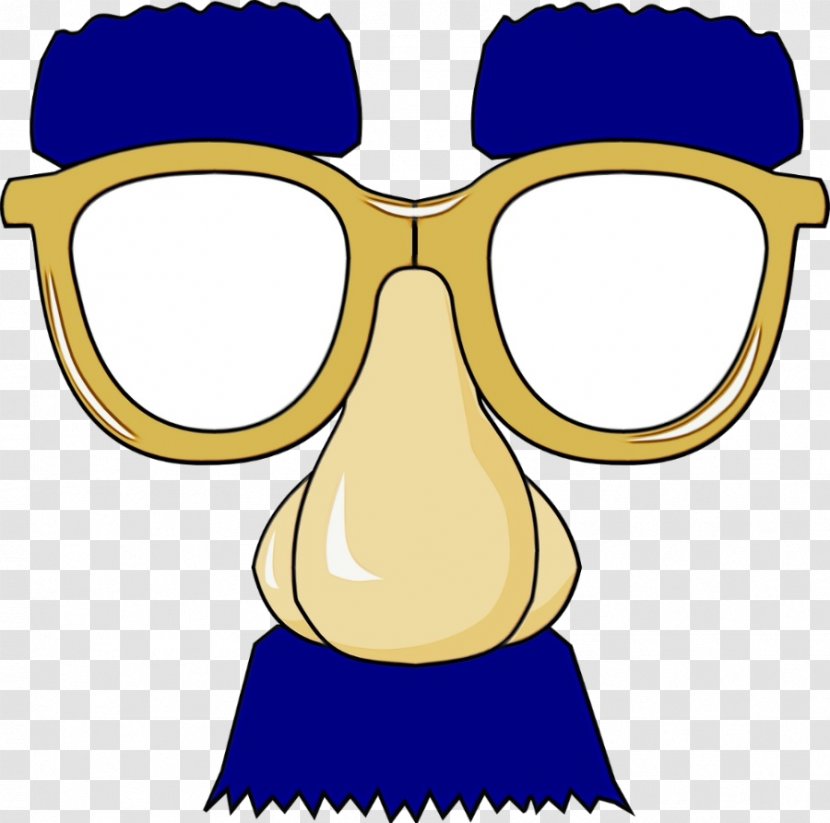Moustache Cartoon - Goggles - Smile Costume Transparent PNG