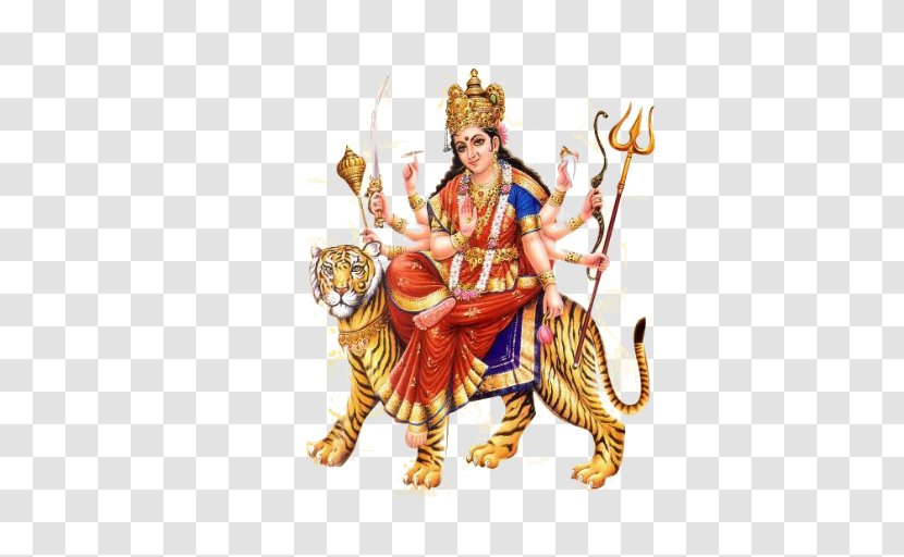 Vaishno Devi Navaratri Durga Bhavani Happiness - Carnivoran - Goddess Mata Transparent PNG