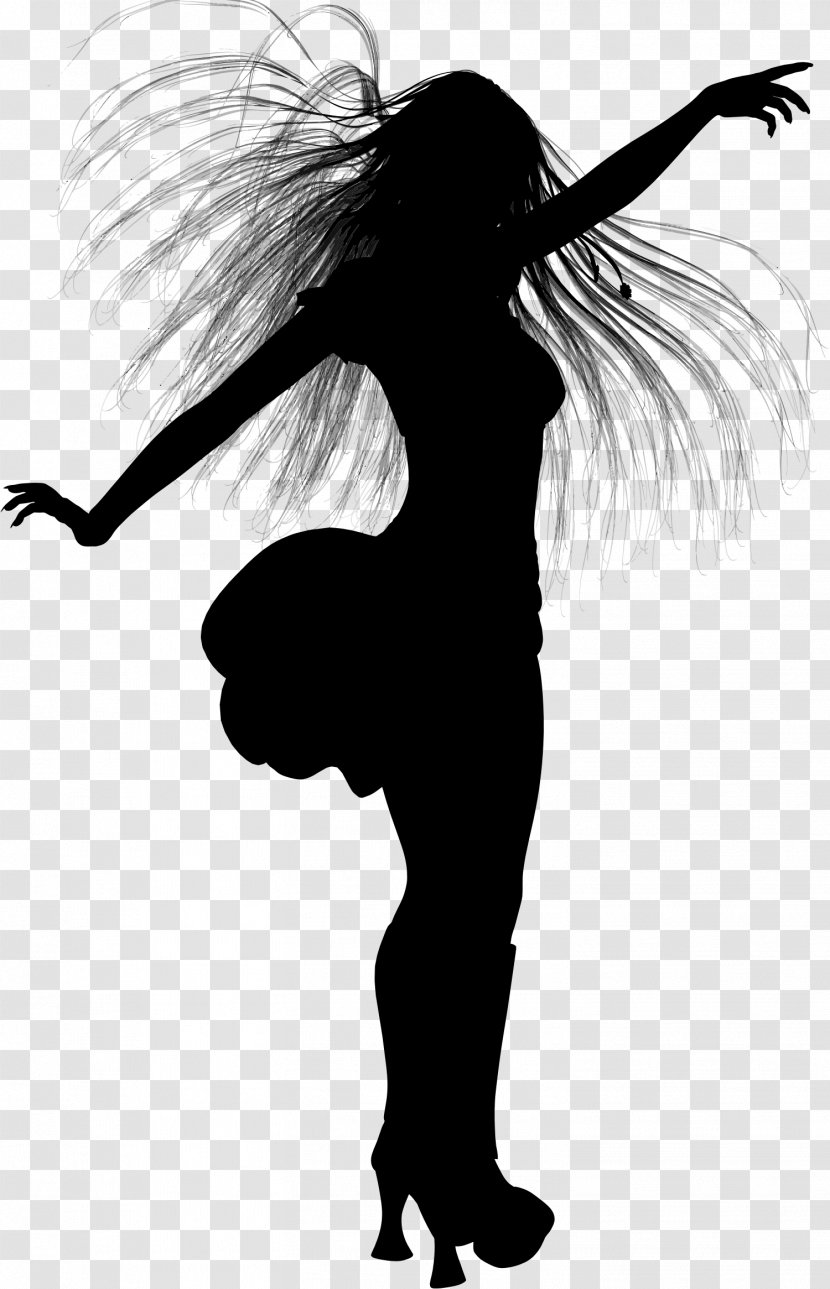 Hair Silhouette Clip Art - Happiness - Woman Transparent PNG