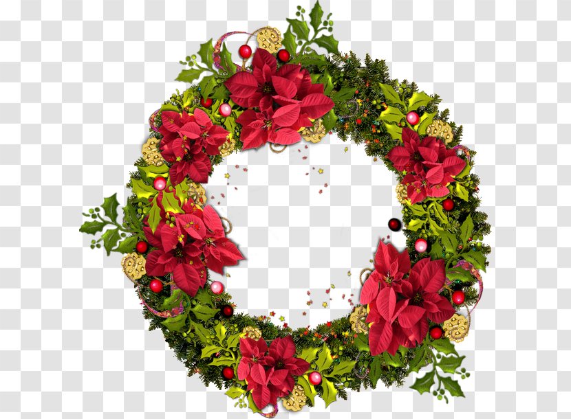 Wreath Floral Design Flower Christmas - Kupala Night Transparent PNG