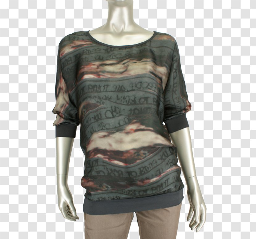Sleeve T-shirt Shoulder Blouse - Joint Transparent PNG