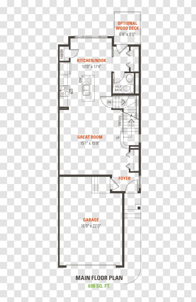 Floor Plan Line Angle - Media Transparent PNG