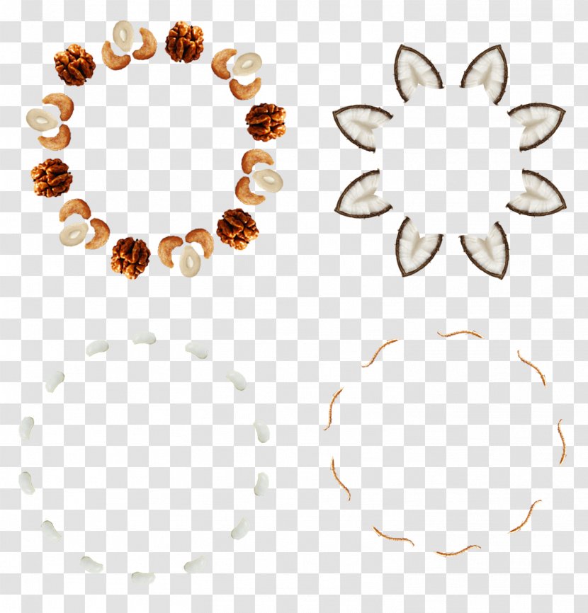 Walnut Cashew Dried Fruit - Body Jewelry - Nuts Ring Transparent PNG