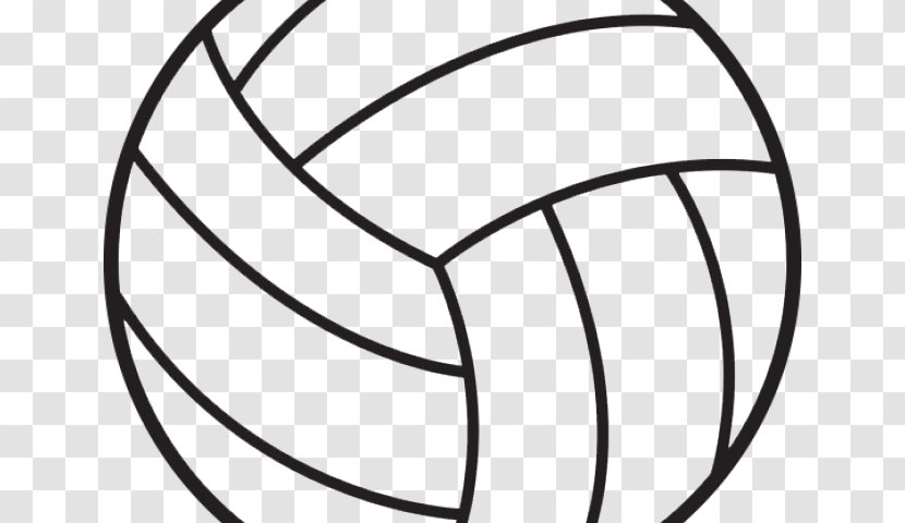 Beach Volleyball Clip Art Sports - White - Collar Border Transparent PNG
