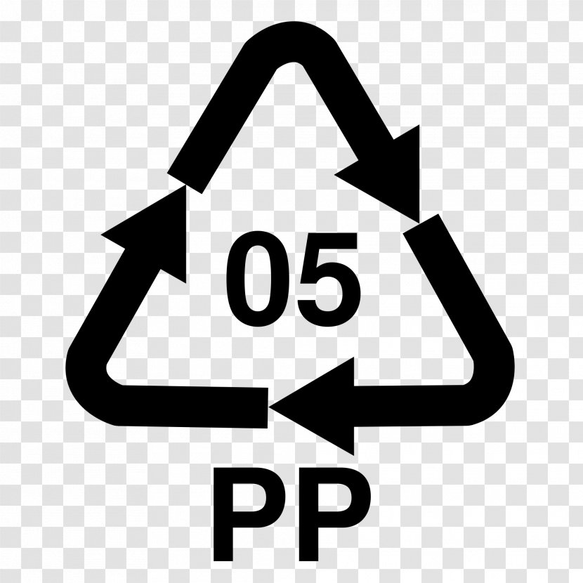 Recycling Symbol Codes Plastic - Initials Transparent PNG