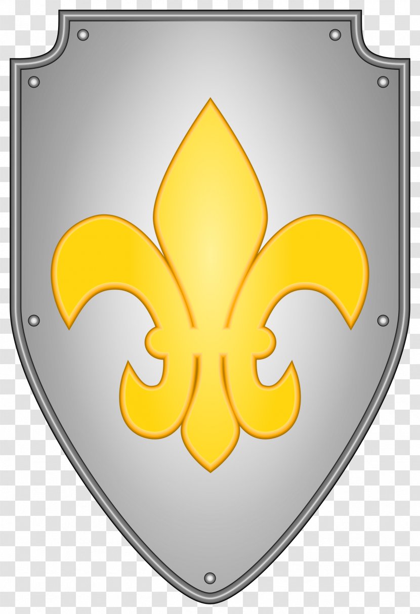Yellow Symbol Font - Shield Transparent PNG