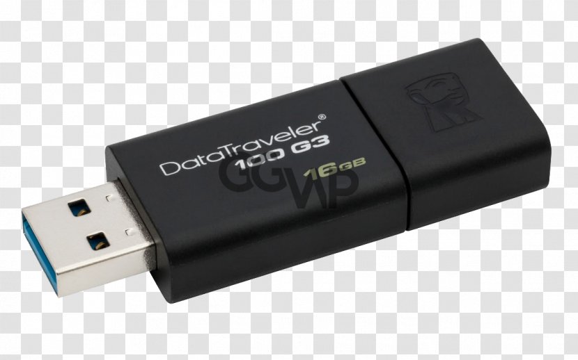 USB Flash Drives 3.0 Memory Kingston Technology - Adapter Transparent PNG