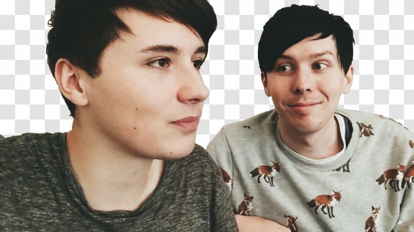 Phil Lester Dan Howell And The Amazing Book Is Not On Fire Desktop Wallpaper - Salami Rose Transparent PNG