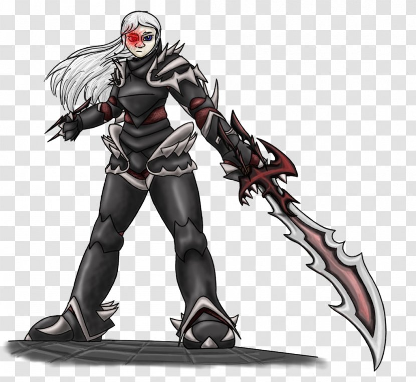 Demon Knight Weapon Spear Legendary Creature - Silhouette Transparent PNG