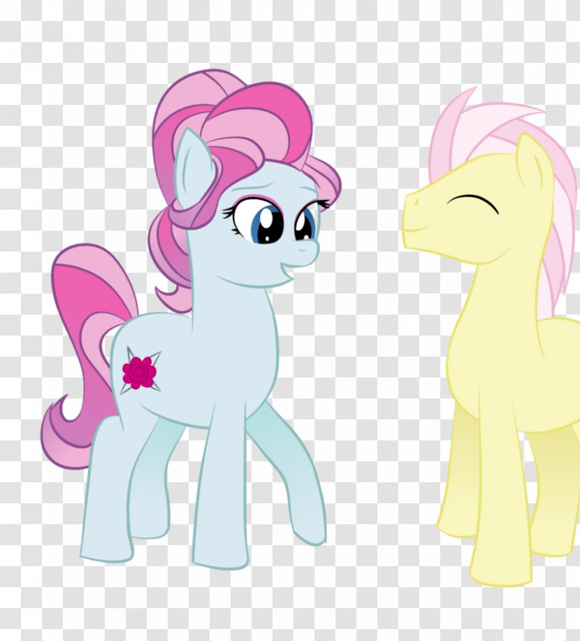 Pony Horse Clip Art - Flower - Punch In Before You Enter The Dormitory Building Transparent PNG
