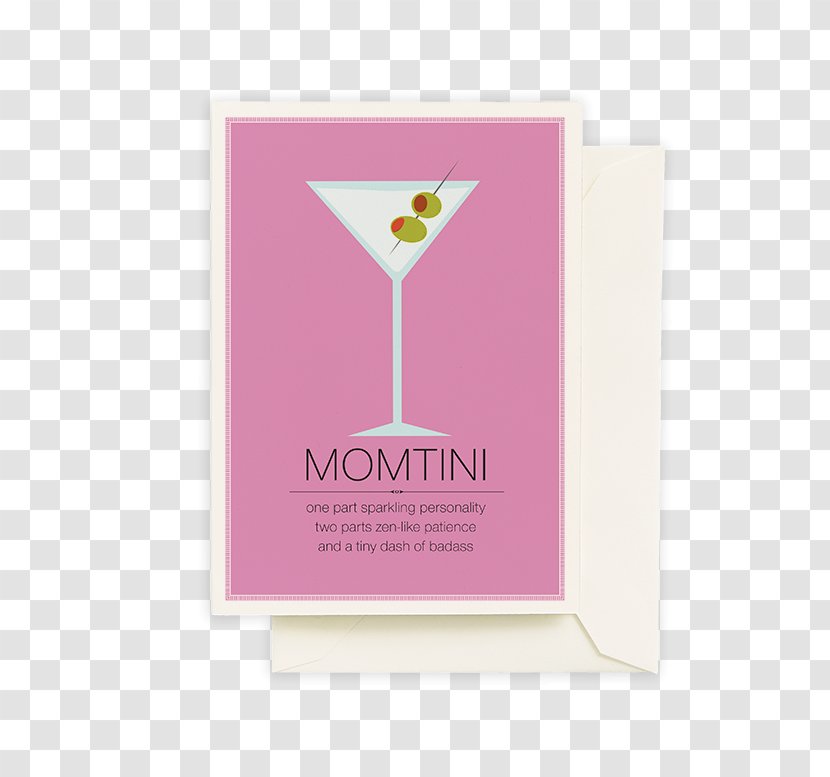 Cocktail Mother's Day Martini Paper - Brand - Mothers Greeting Card Transparent PNG