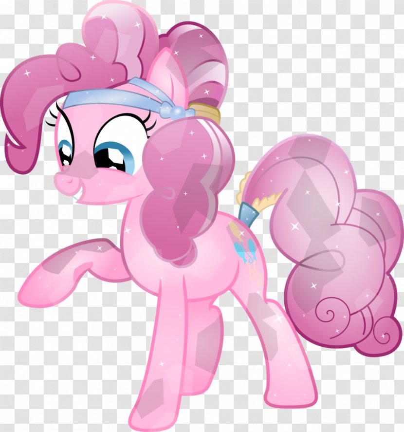 Pinkie Pie Pony Rarity Rainbow Dash Crystal - Cartoon - Tree Transparent PNG