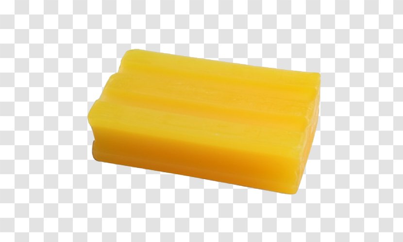 Material Yellow Cheddar Cheese Wax - Soap Bar Transparent PNG