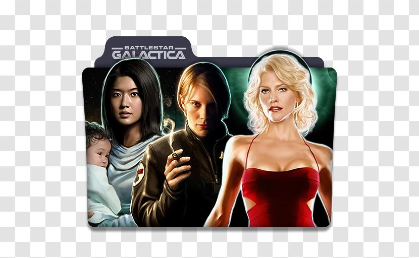 Battlestar Galactica Long Hair Coloring - Heart Transparent PNG