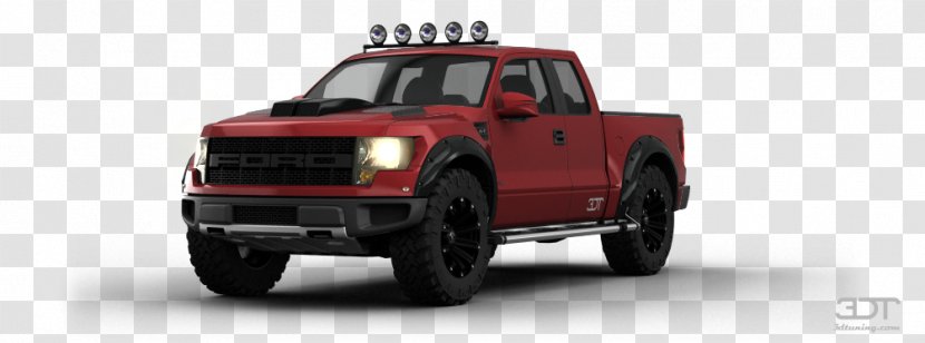 Pickup Truck Tire Car Motor Vehicle - Automotive Wheel System - Ford Raptor Transparent PNG