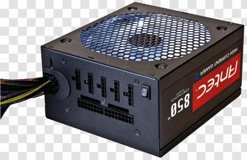 Power Converters Supply Unit Antec 850W High Current Gamer M 80 Plus Transparent PNG