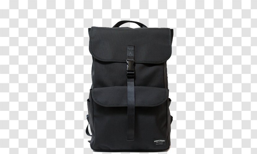 Backpack WONDER BAGGAGE [ワンダーバゲージ] Handbag Tote Bag - Black - Pick And Pack Transparent PNG