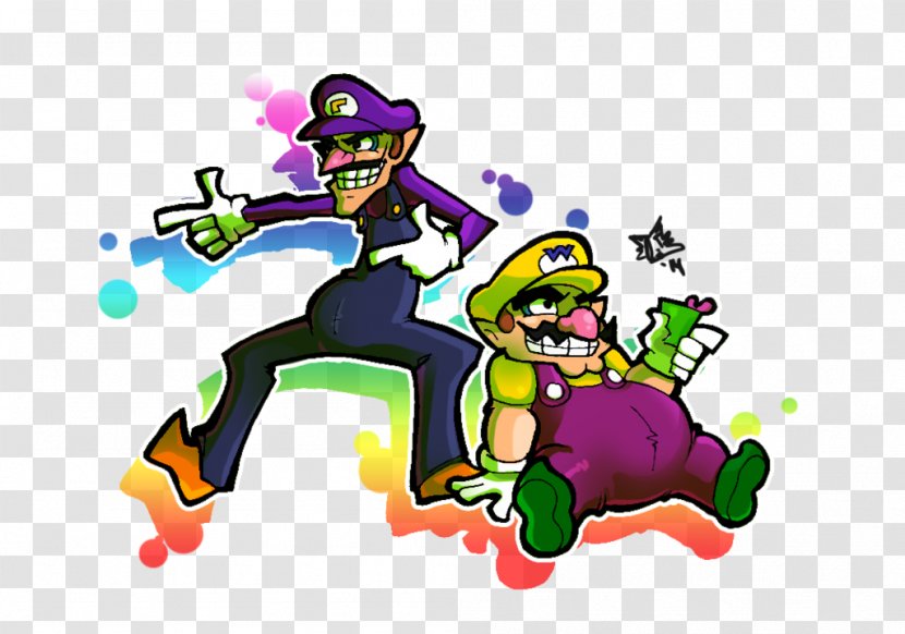 Mario Party 8 & Yoshi Wii Luigi - Wario Transparent PNG