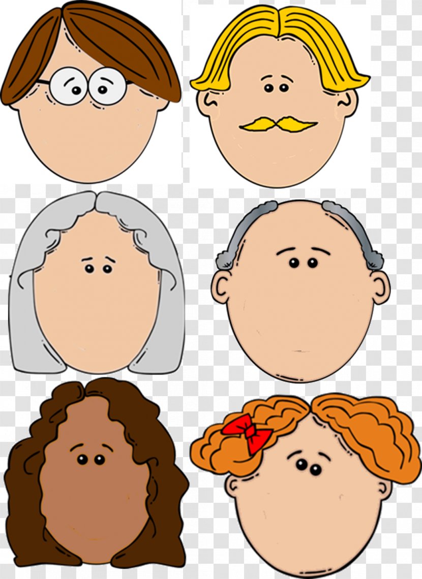 Cheek Human Behavior Laughter Clip Art - Head - The Short Hair That Is Surprised By Mouths Of Transparent PNG