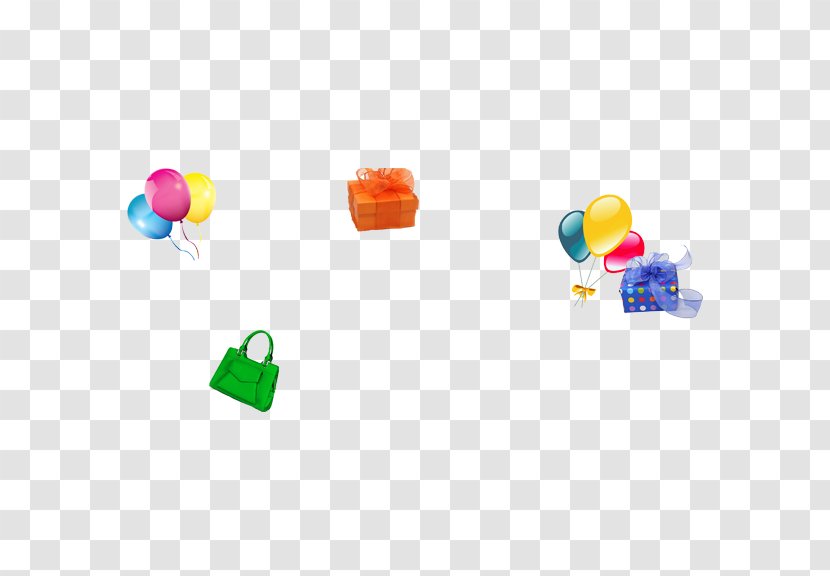 Gift Balloon Gratis - Balloons, Boxes Transparent PNG