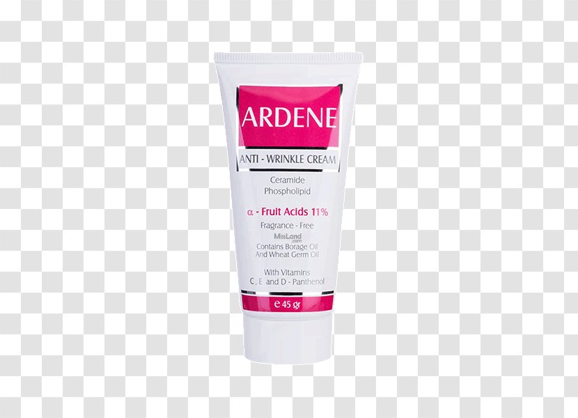 Anti-aging Cream Lotion Alpha Hydroxy Acid Ceramide - Wrinkle - Skin Transparent PNG