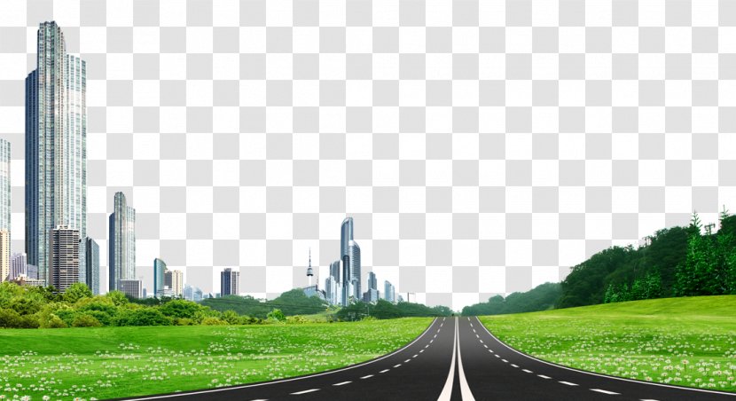 Road Global Positioning System Car Vehicle - Energy - Construction Background Material Transparent PNG