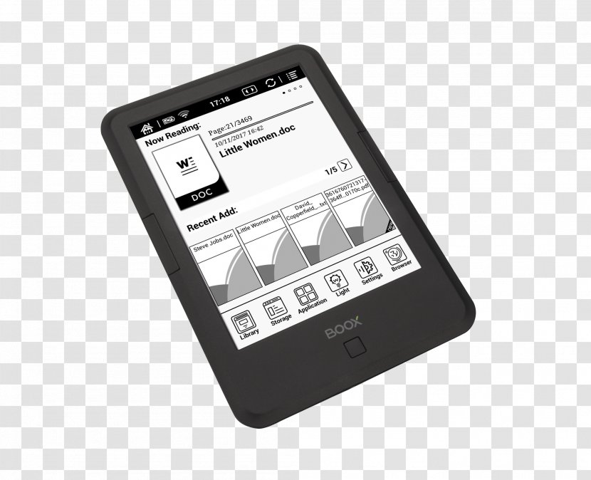 Boox E-Readers Book Kobo EReader Computer Monitors - Reading - Djvu File Format Specification Transparent PNG