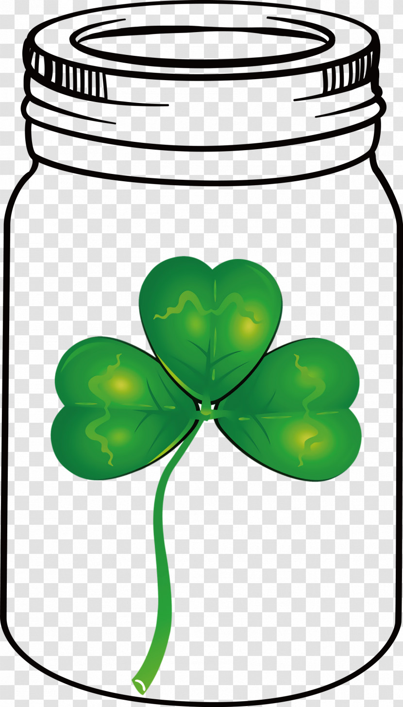 St Patricks Day Mason Jar Transparent PNG