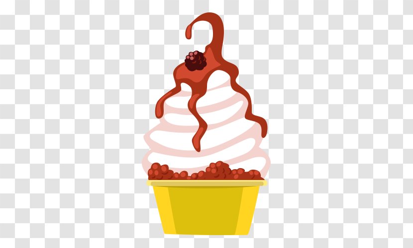 Ice Cream Cone Sundae Illustration - Chocolate - Pictures Transparent PNG