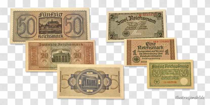Cash Banknote Money Reichsmark - Currency Transparent PNG