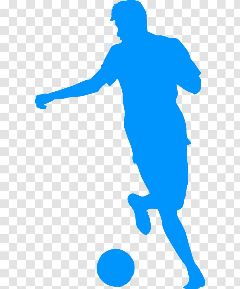 Clip Art Football Player - Smear Silhouette Transparent PNG