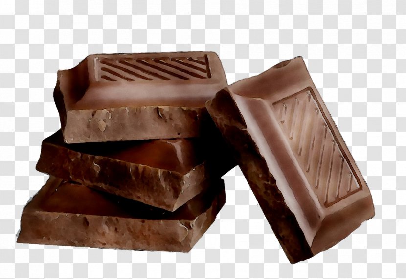 Praline Fudge Chocolate Bar Transparent PNG