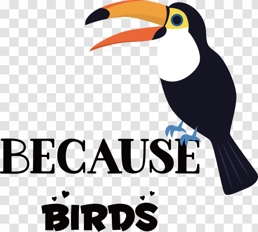 Because Birds Bird Animal Transparent PNG
